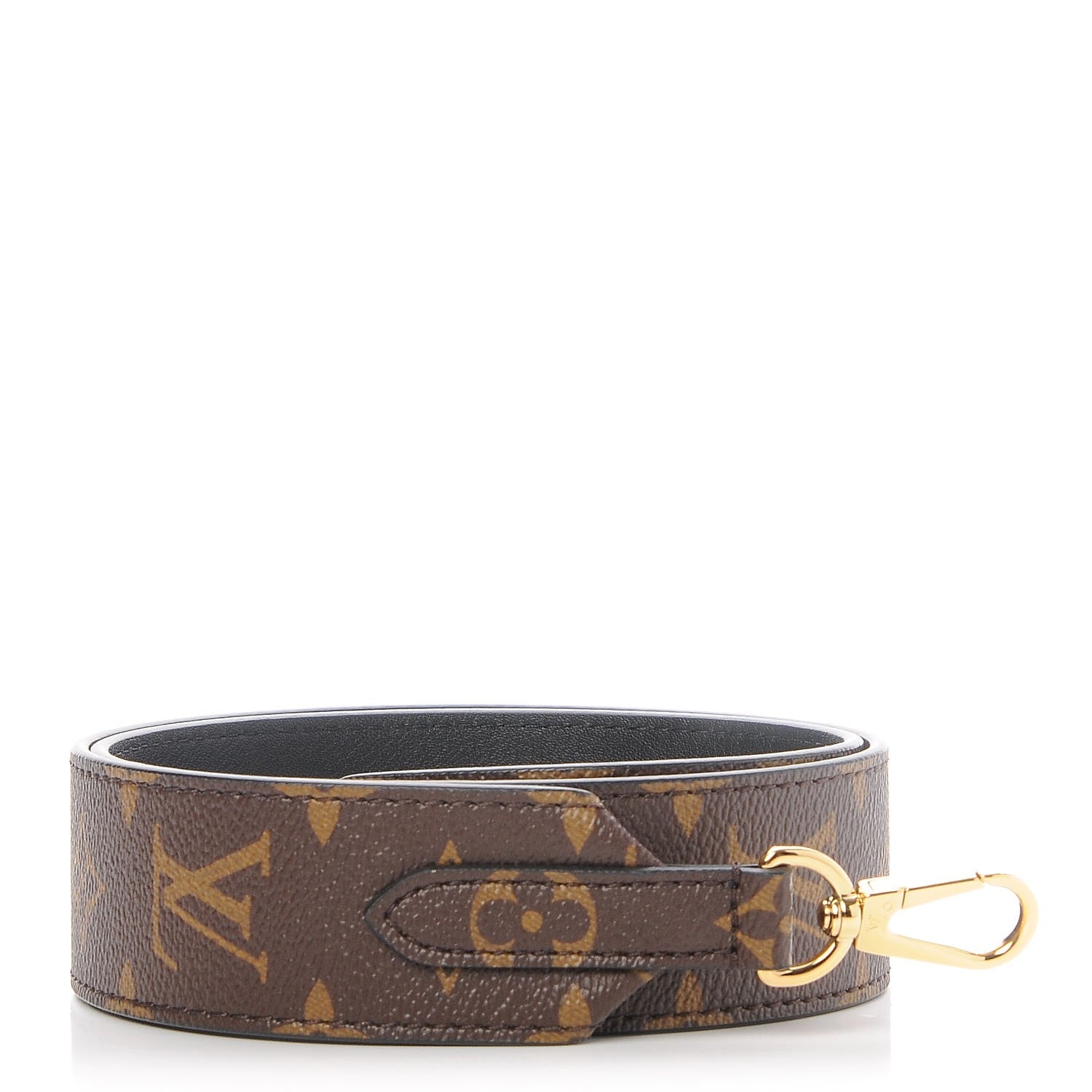 Louis Vuitton Monogram Bandouliere Shoulder Strap Black 1 of 6