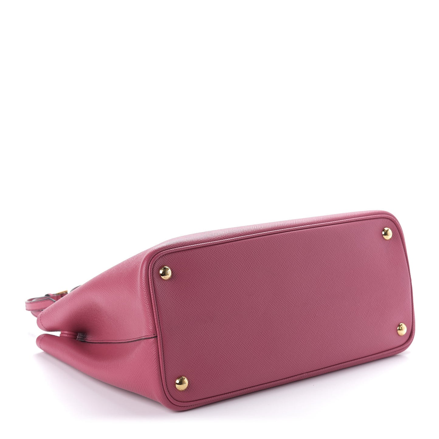 Saffiano Cuir Medium Double Bag Peonia
