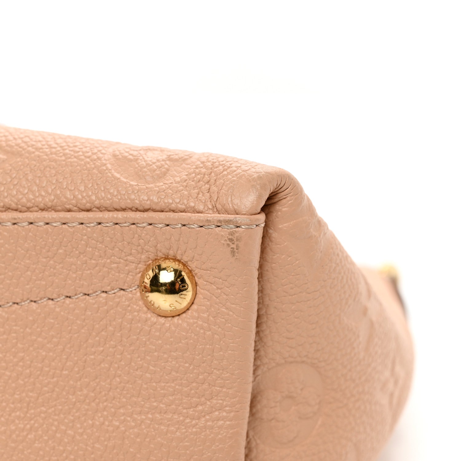 Louis Vuitton Empreinte V Tote BB Beige Rose Creme 9 of 9