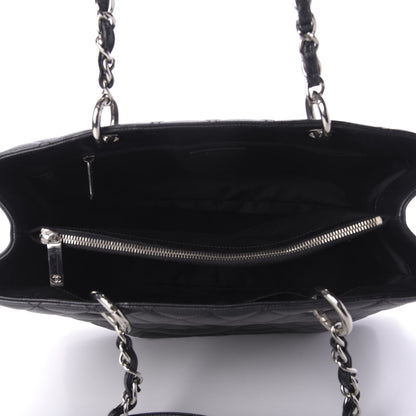 Chanel Caviar Quilted Grand Shopping Tote GST Black 5 of 9