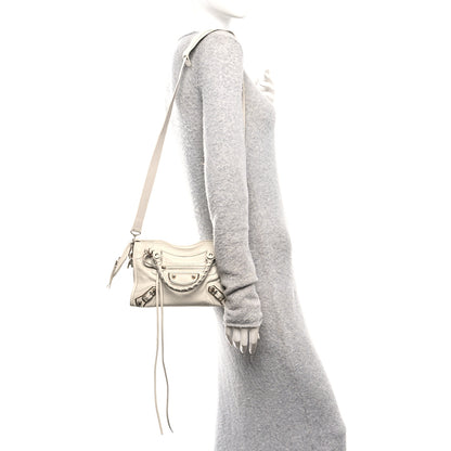 Balenciaga Chevre Gold Metallic Edge Hardware Mini City Ivory 2 of 11
