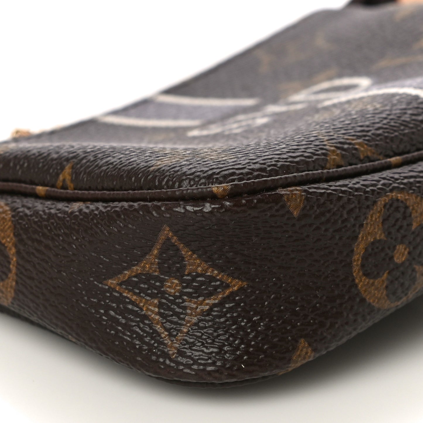 Monogram My LV Heritage Mini Pochette Accessories Ivory Black