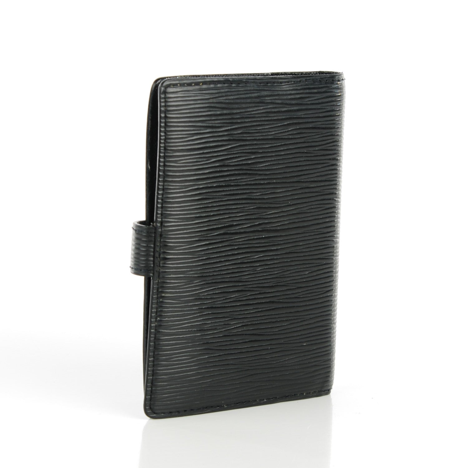Louis Vuitton Epi Small Ring Agenda Cover Black 5 of 14