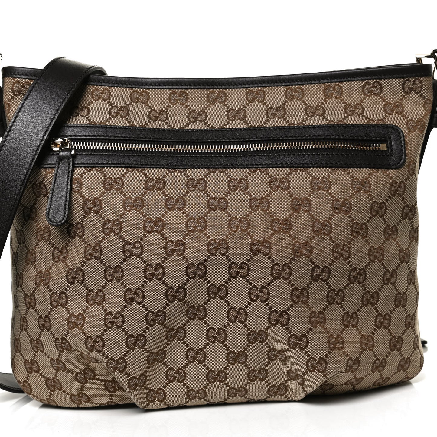 Monogram Messenger Bag Dark Brown