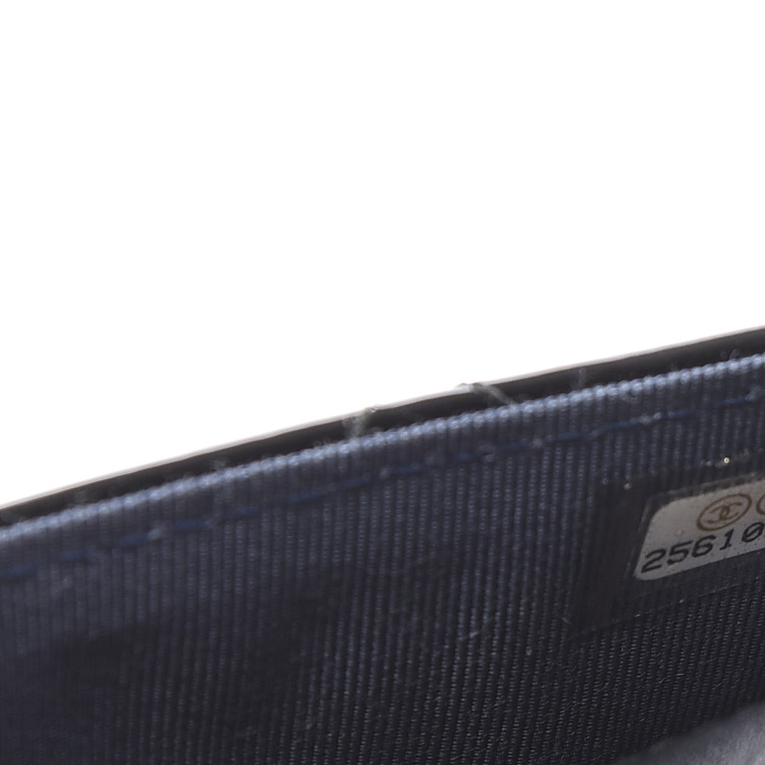 Chanel Patent Quilted Flap Card Holder Wallet Black 7 of 11