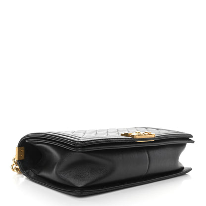 Chanel Lambskin Quilted New Medium Boy Flap Black 4 of 11