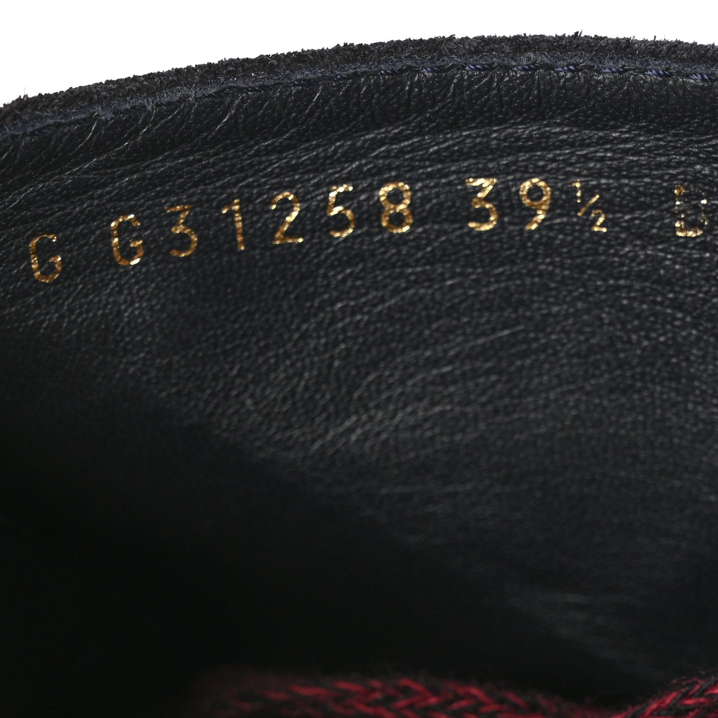 Suede Lace Up Wedge Booties 39.5 Dark Blue