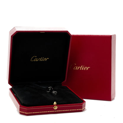 Cartier 18K White Gold LOVE Screwdriver Pendant Cord Necklace 6 of 6