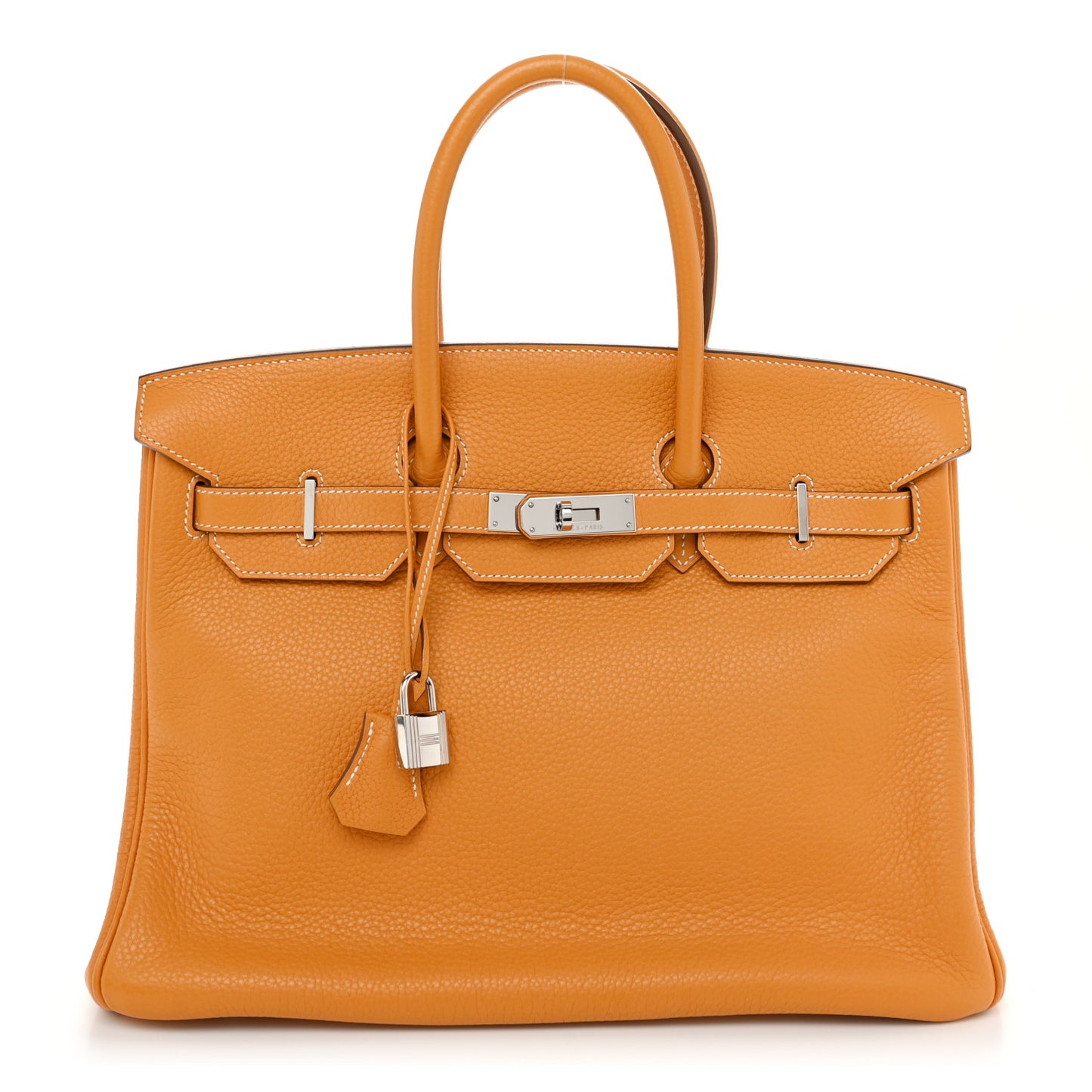 Togo Birkin 35 Moutarde