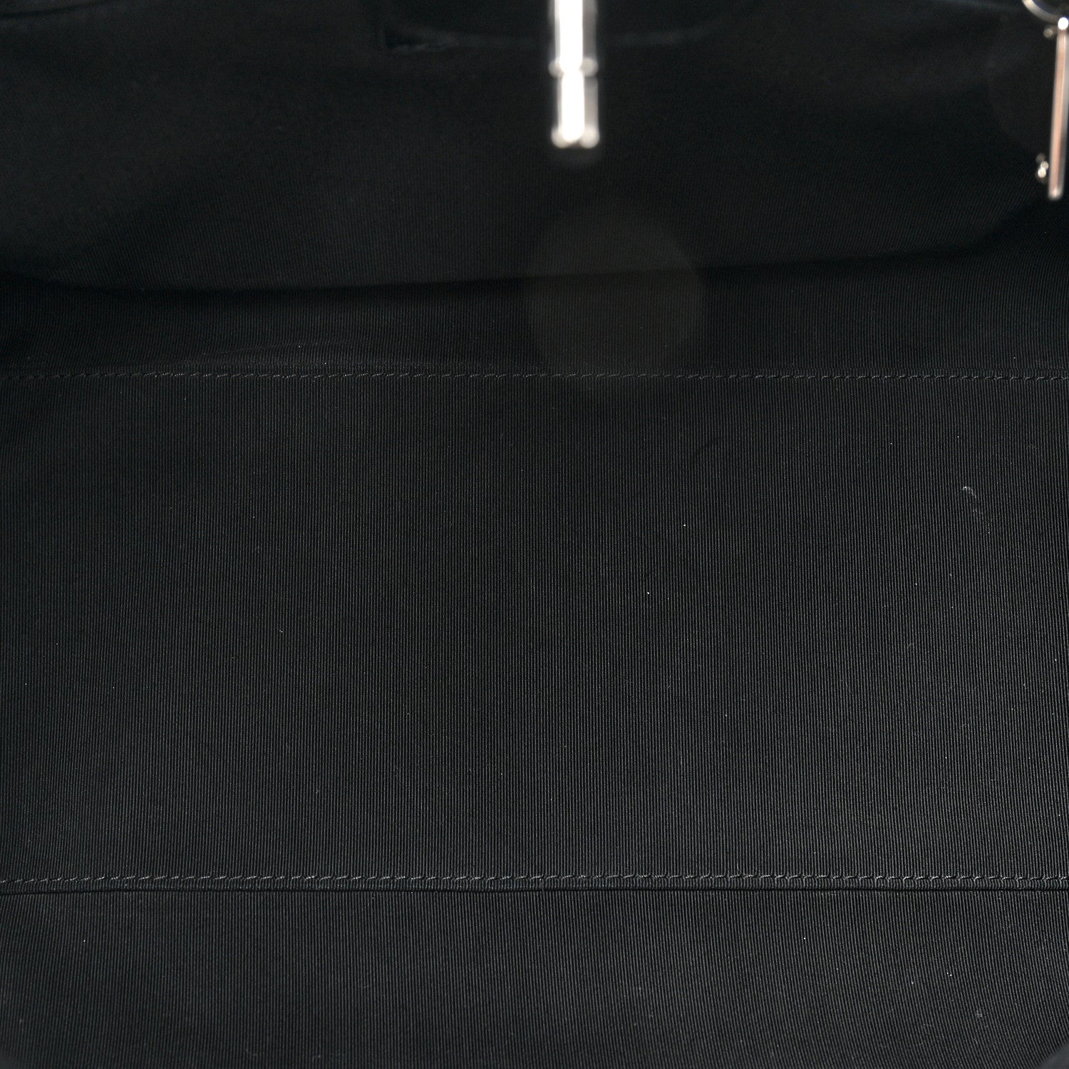 Chanel Calfskin Stitched Shopping Tote Black 5 of 13