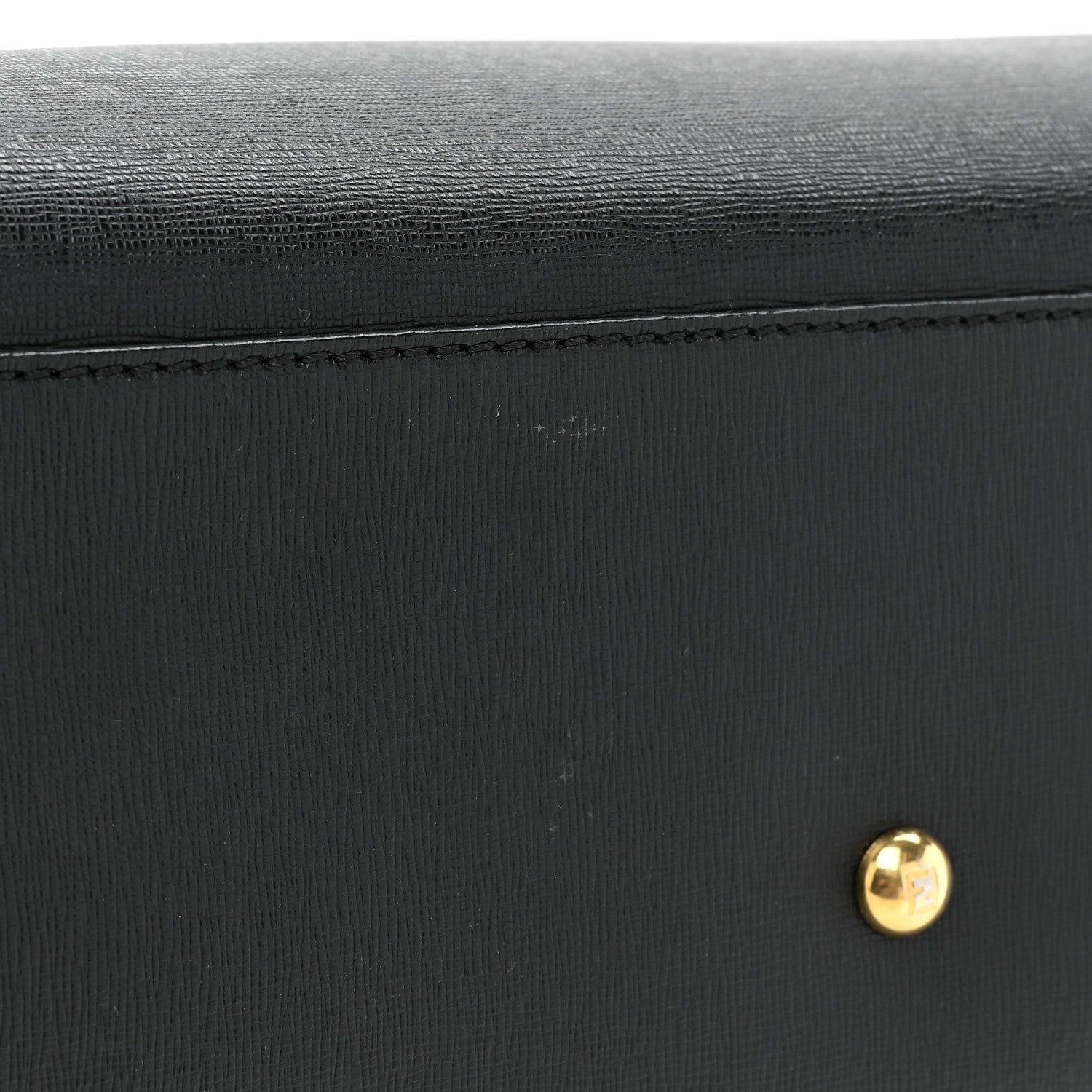 Fendi Vitello Elite Regular 2Jours Tote Black 12 of 15