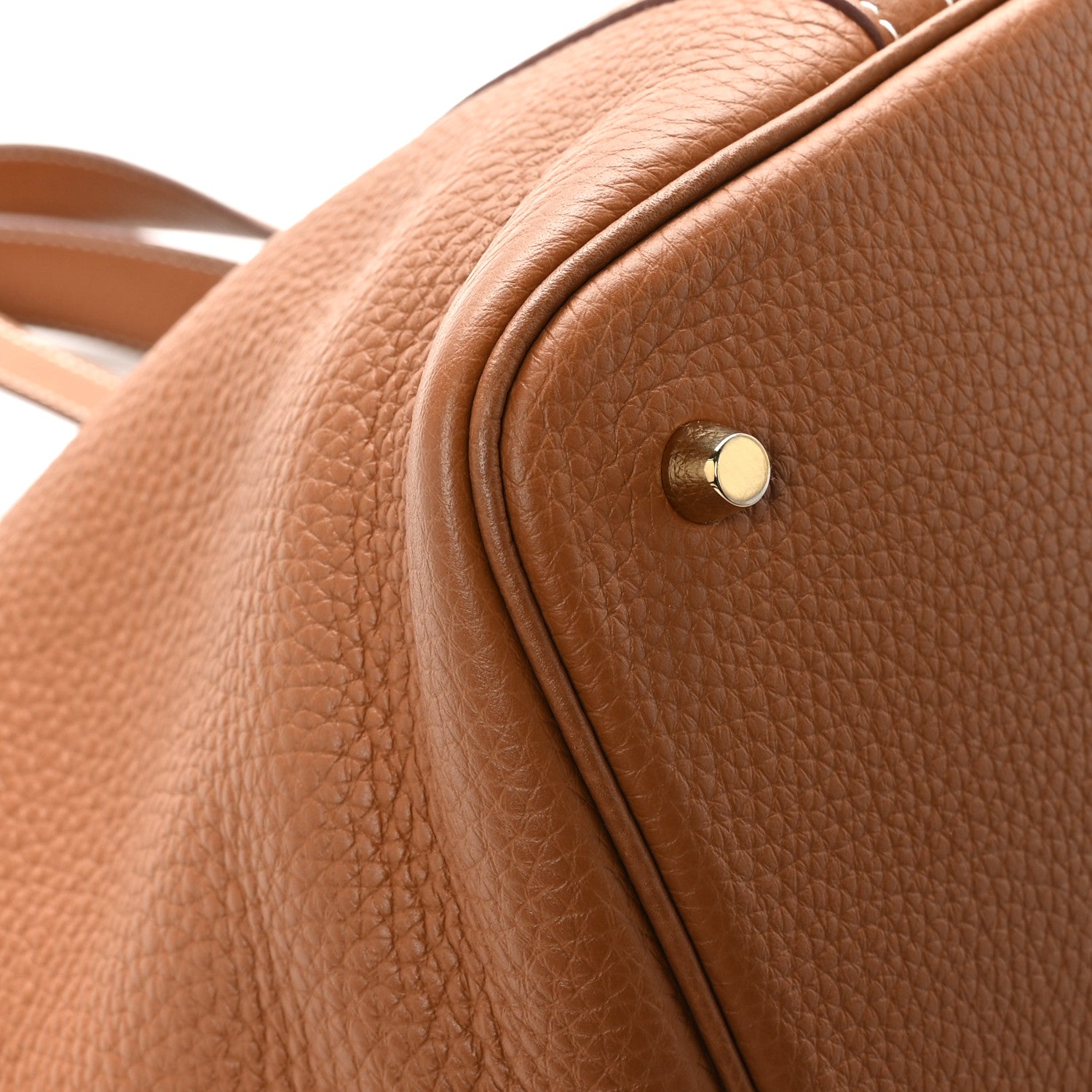 Hermes Taurillon Clemence Picotin Lock 22 MM Gold 9 of 13