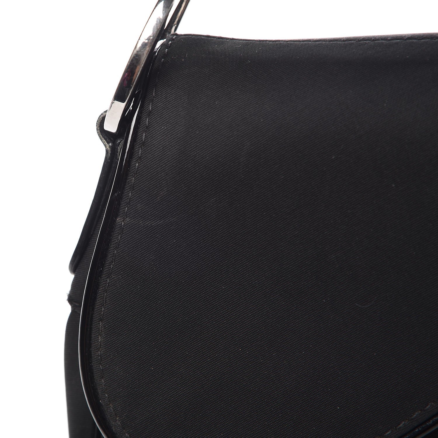 Christian Dior Nylon Saddle Bag Black 12 of 12