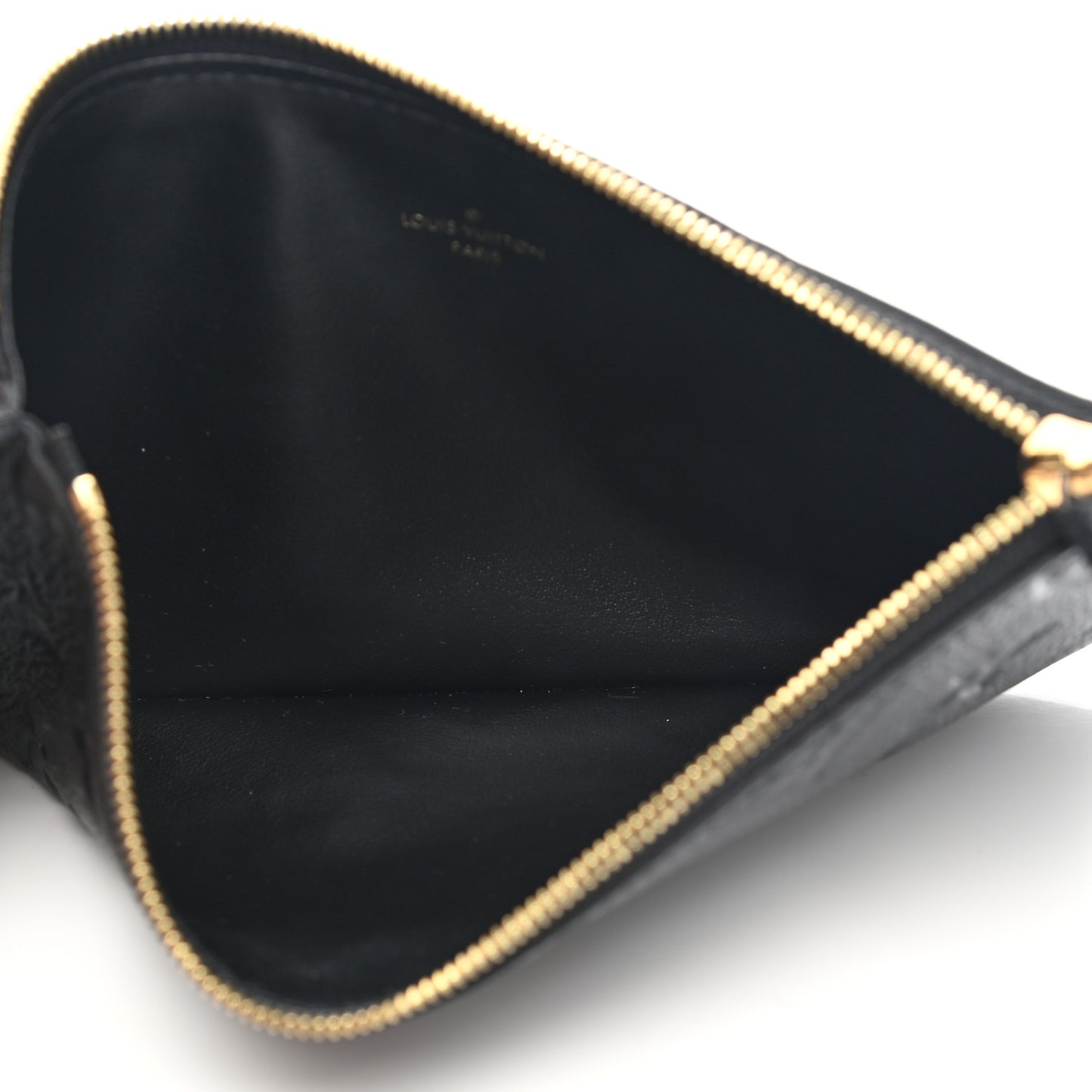 Empreinte Felicie Chain Wallet Zippered Insert Black