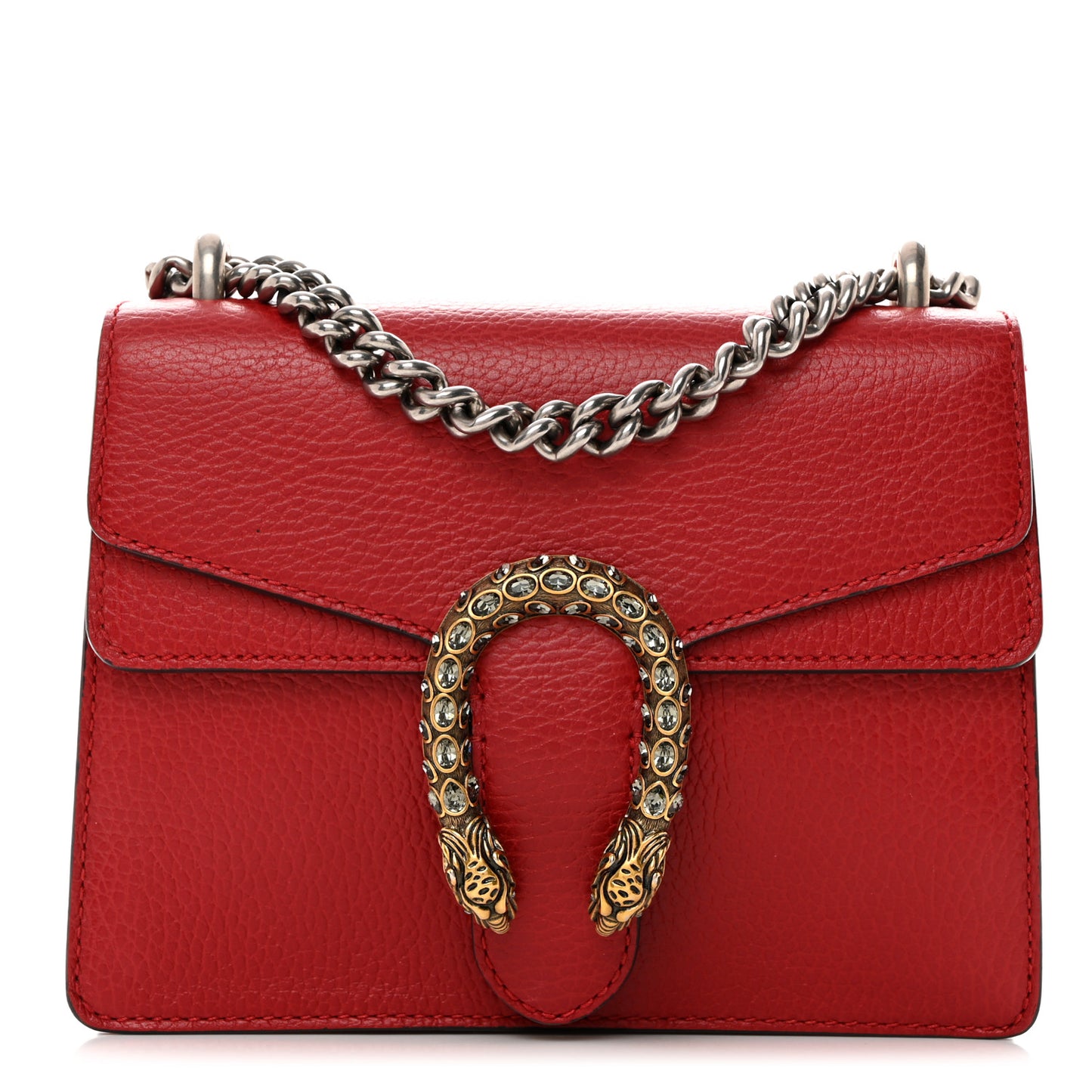 Calfskin Mini Dionysus Shoulder Bag Hibiscus Red