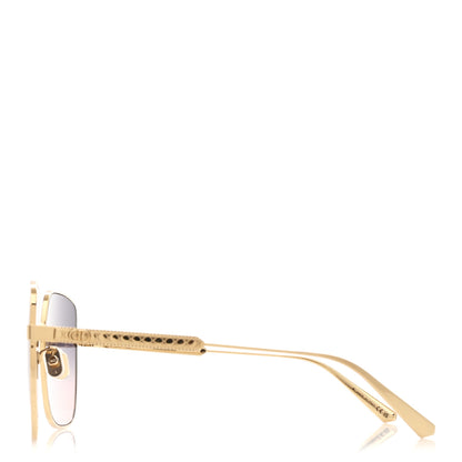 Christian Dior DiorCannage S1U Metal Sunglasses Gold 3 of 8
