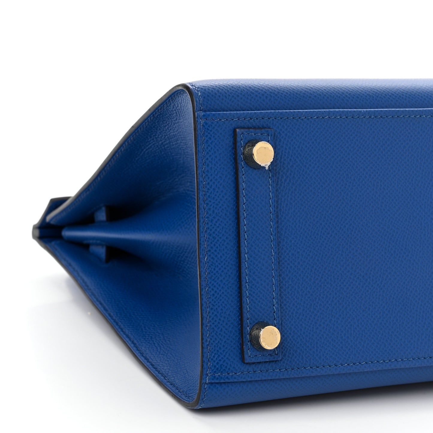 Epsom Birkin Sellier 25 Bleu France