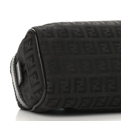 Fendi Zucchino Zip Top Tote Black 6 of 8