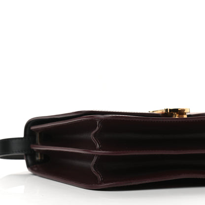Burberry Calfskin Applique Monogram Medium TB Bag Oxblood 8 of 10