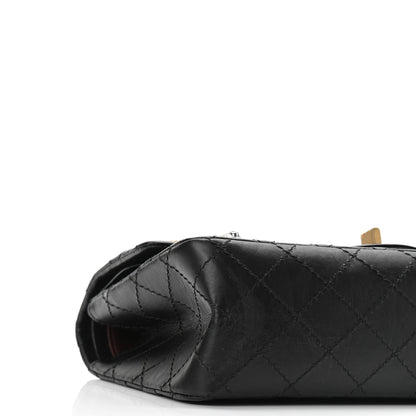 Chanel Aged Calfskin Lucky Charms 2.55 Reissue 225 Flap Black 8 of 10