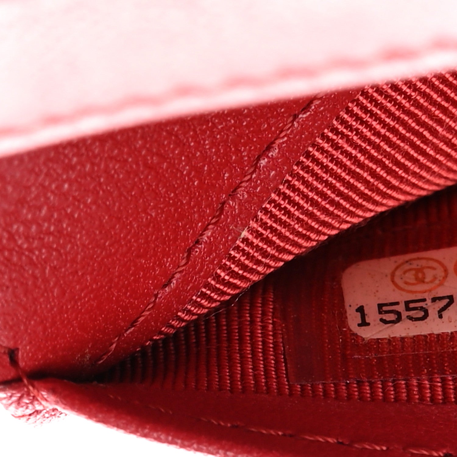 Chanel Lambskin Quilted Large Flap Wallet Red 8 of 12