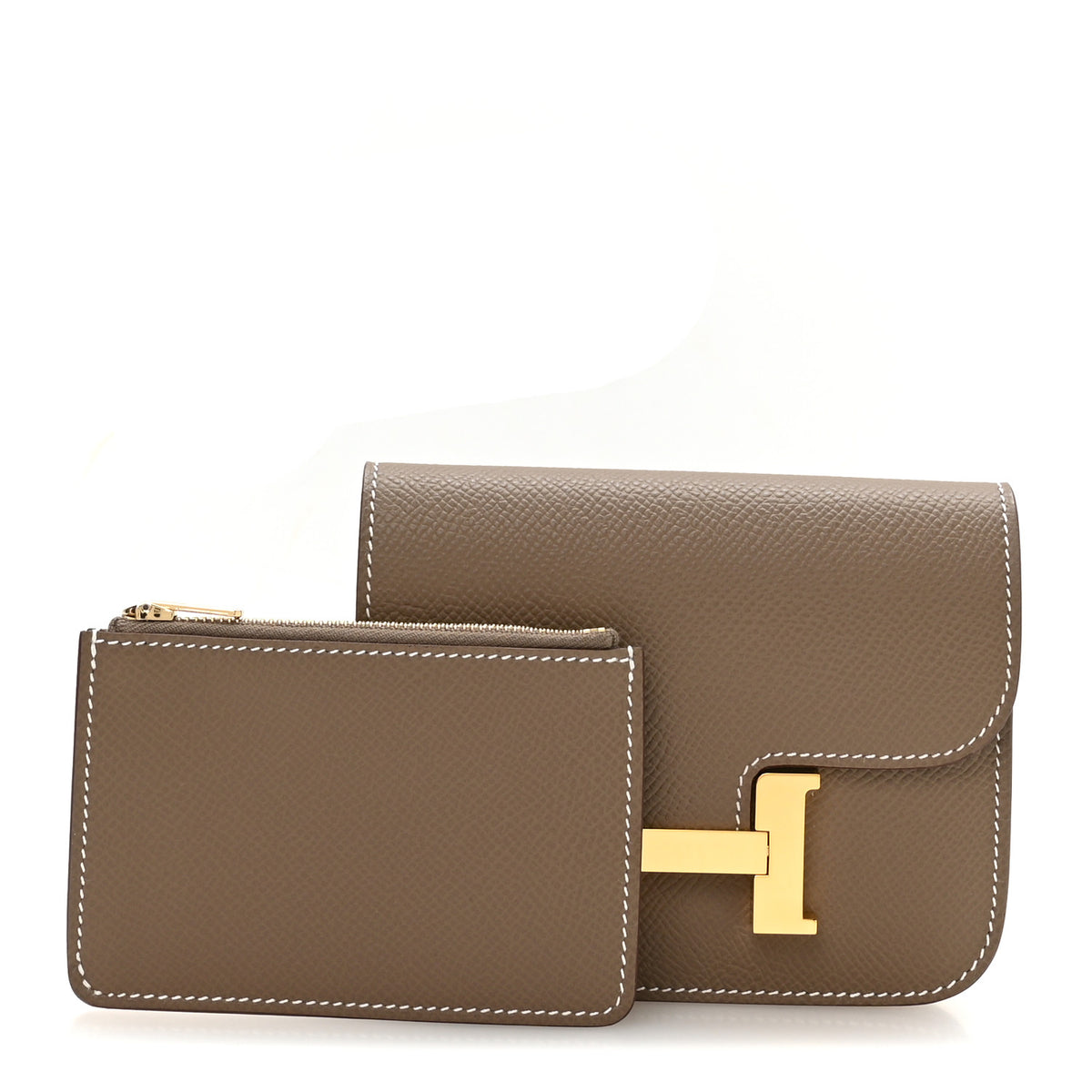 Hermes Epsom Constance Slim Wallet Etoupe 2 of 9