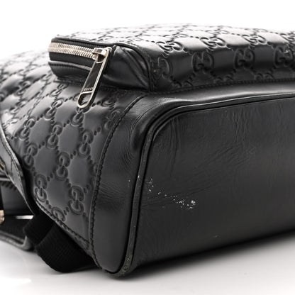 Gucci Guccissima Signature Small Day Backpack Black 13 of 19