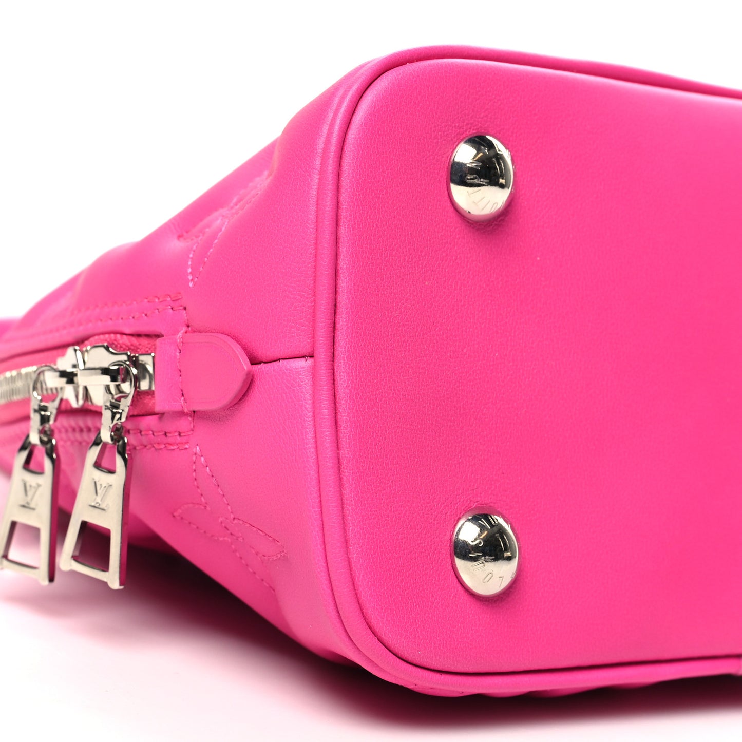 Calfskin Bubblegram Alma BB Rose Miami
