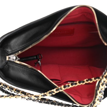 Chanel Aged Calfskin Quilted New Medium Gabrielle Hobo Black 4 of 9
