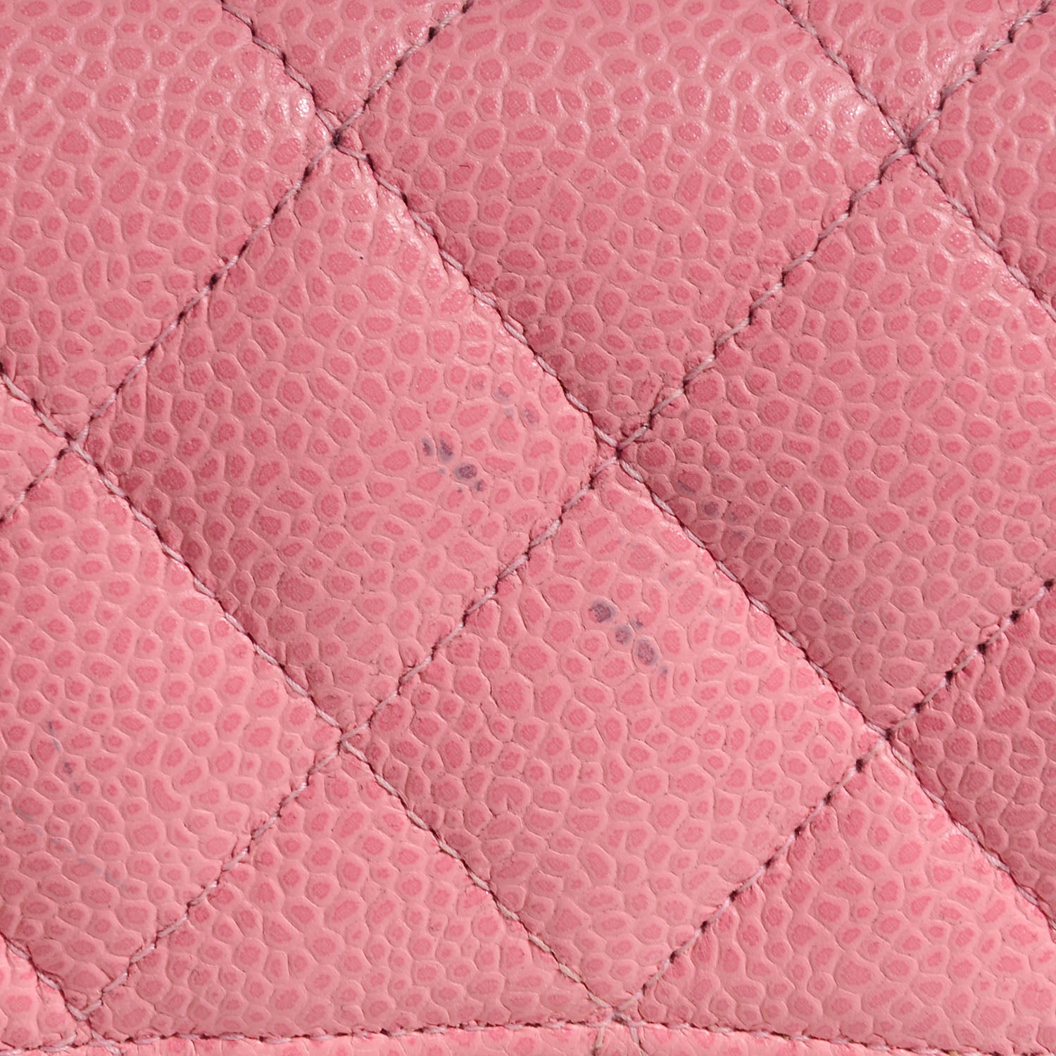 Chanel Caviar Quilted Mini Square Flap Pink 9 of 9