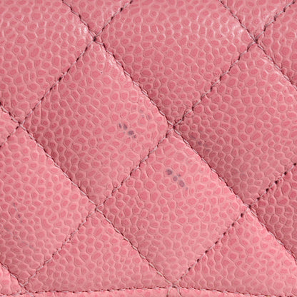 Chanel Caviar Quilted Mini Square Flap Pink 9 of 9