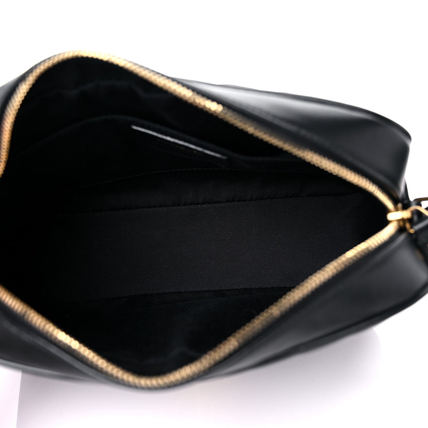 Calfskin Matelasse Monogram Lou Camera Bag Black