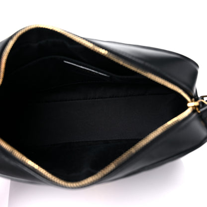 Saint Laurent Calfskin Matelasse Monogram Lou Camera Bag Black 5 of 12