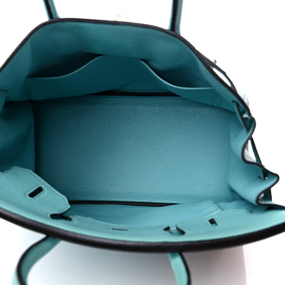 Hermes Togo Birkin 30 Bleu Atoll 6 of 20