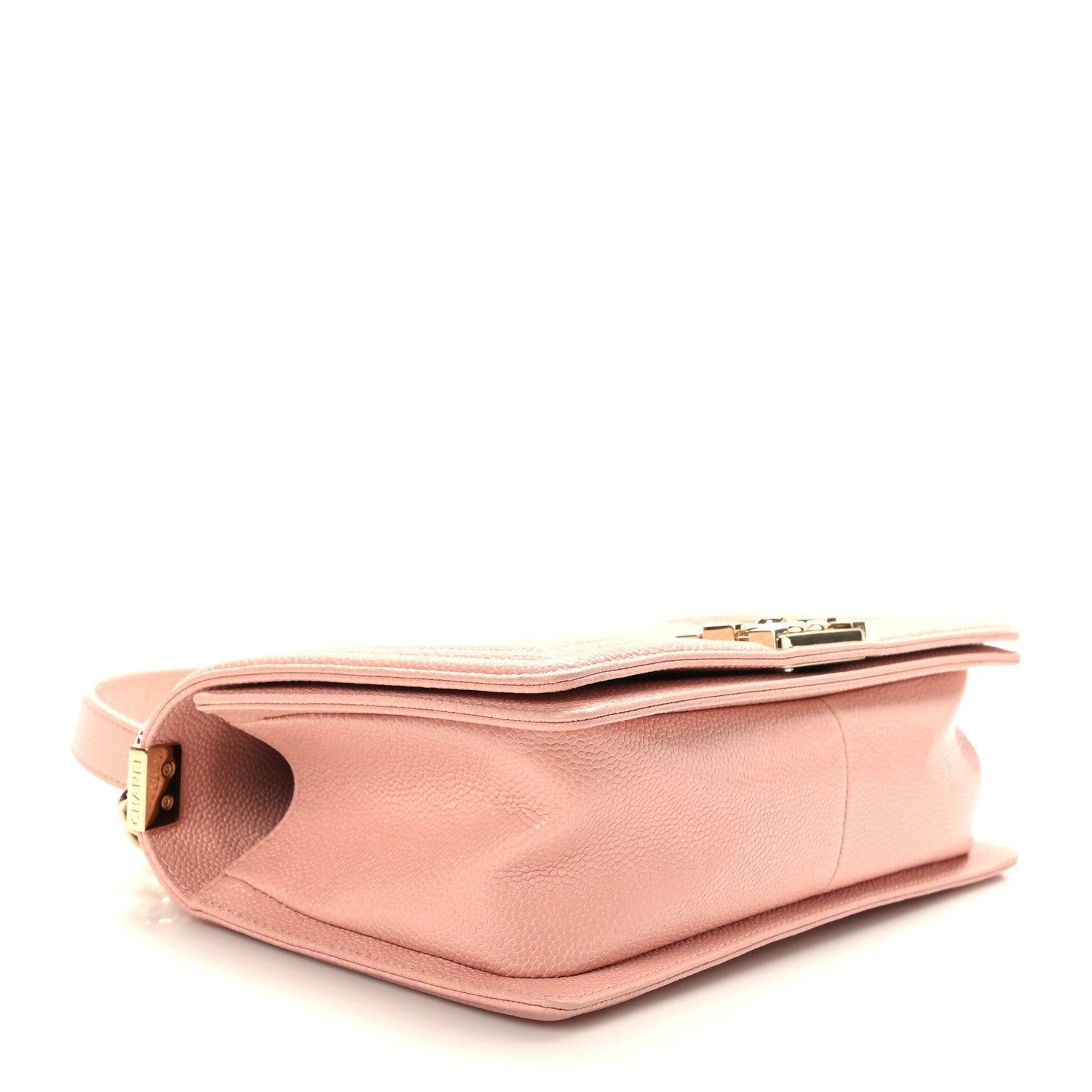 Chanel Caviar Quilted Medium Boy Flap Light Pink 4 of 9