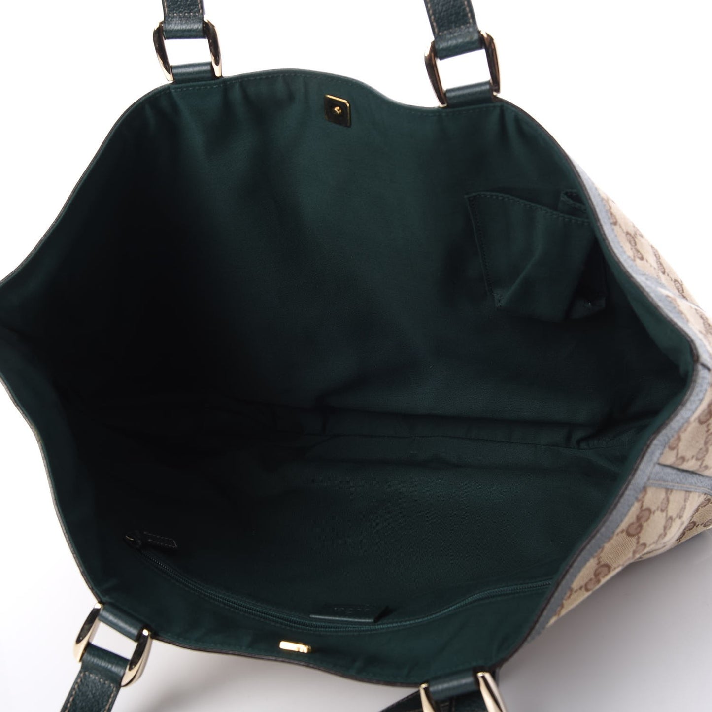 Monogram Large Abbey Tote Green