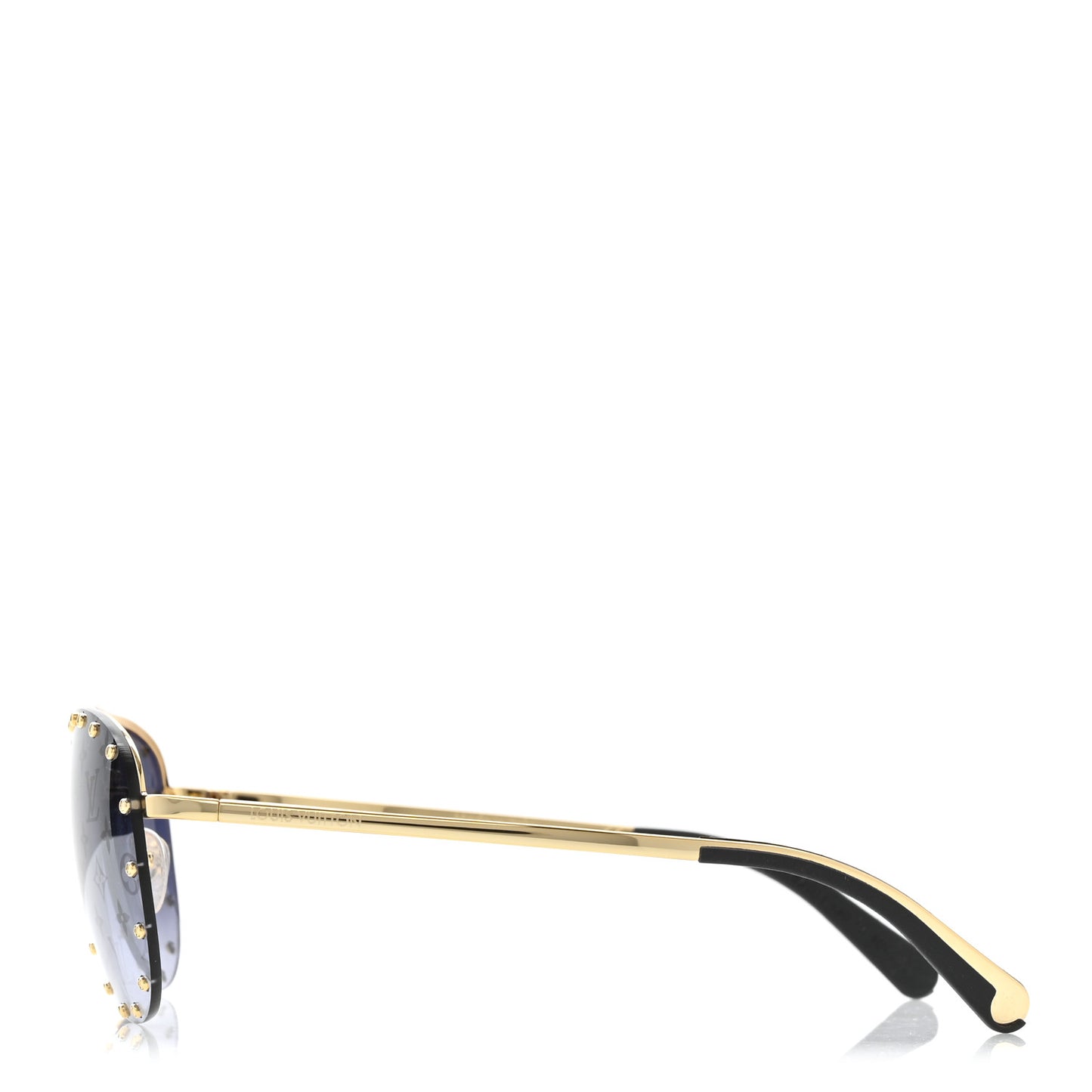 Monogram The Party Aviator Sunglasses Z1365U Gold