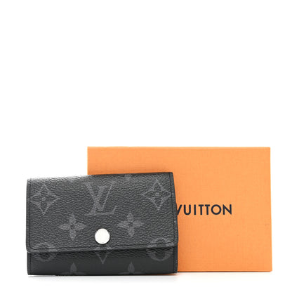Louis Vuitton Monogram Eclipse Multicles 6 Key Holder 7 of 7