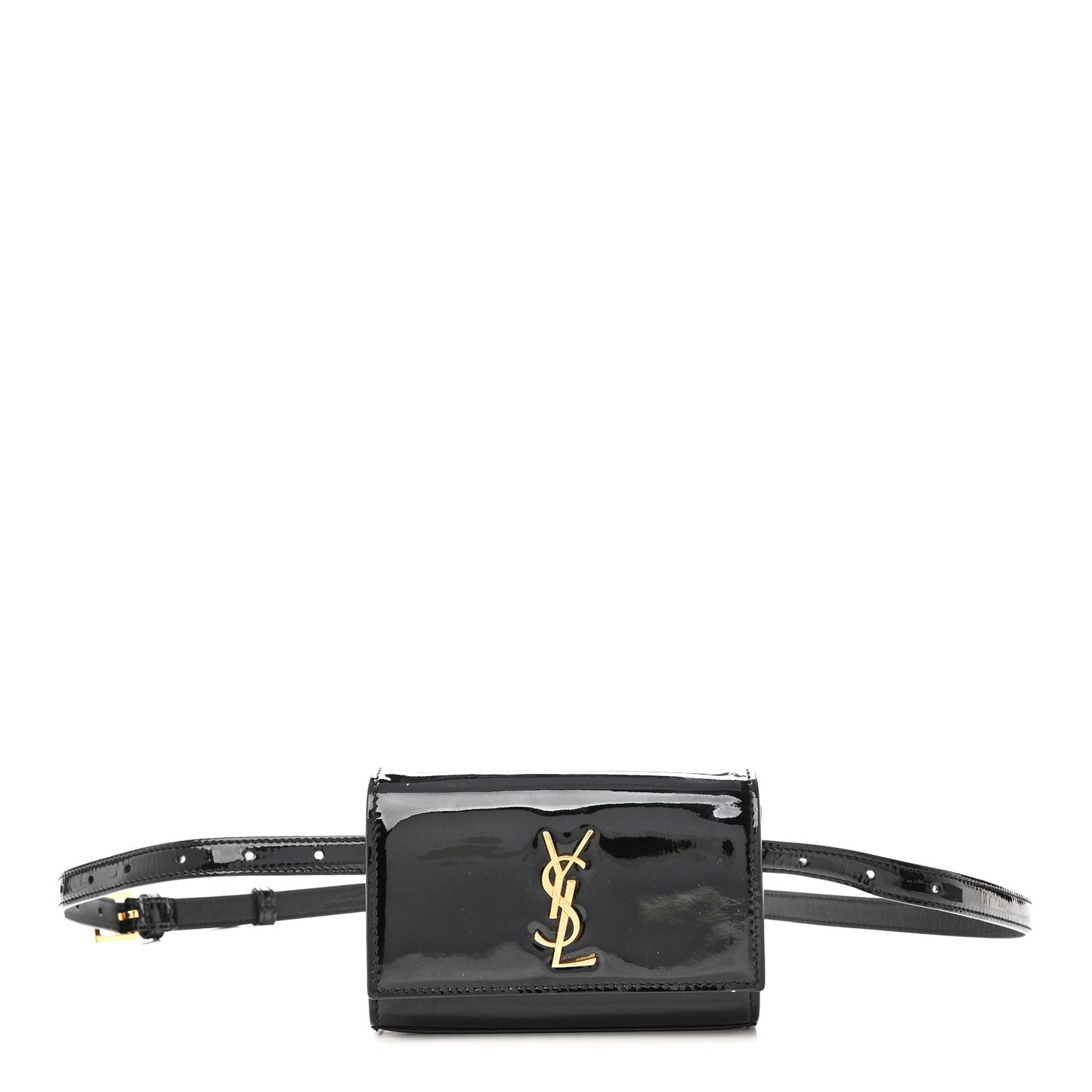 Patent Monogram Kate Belt Bag Black