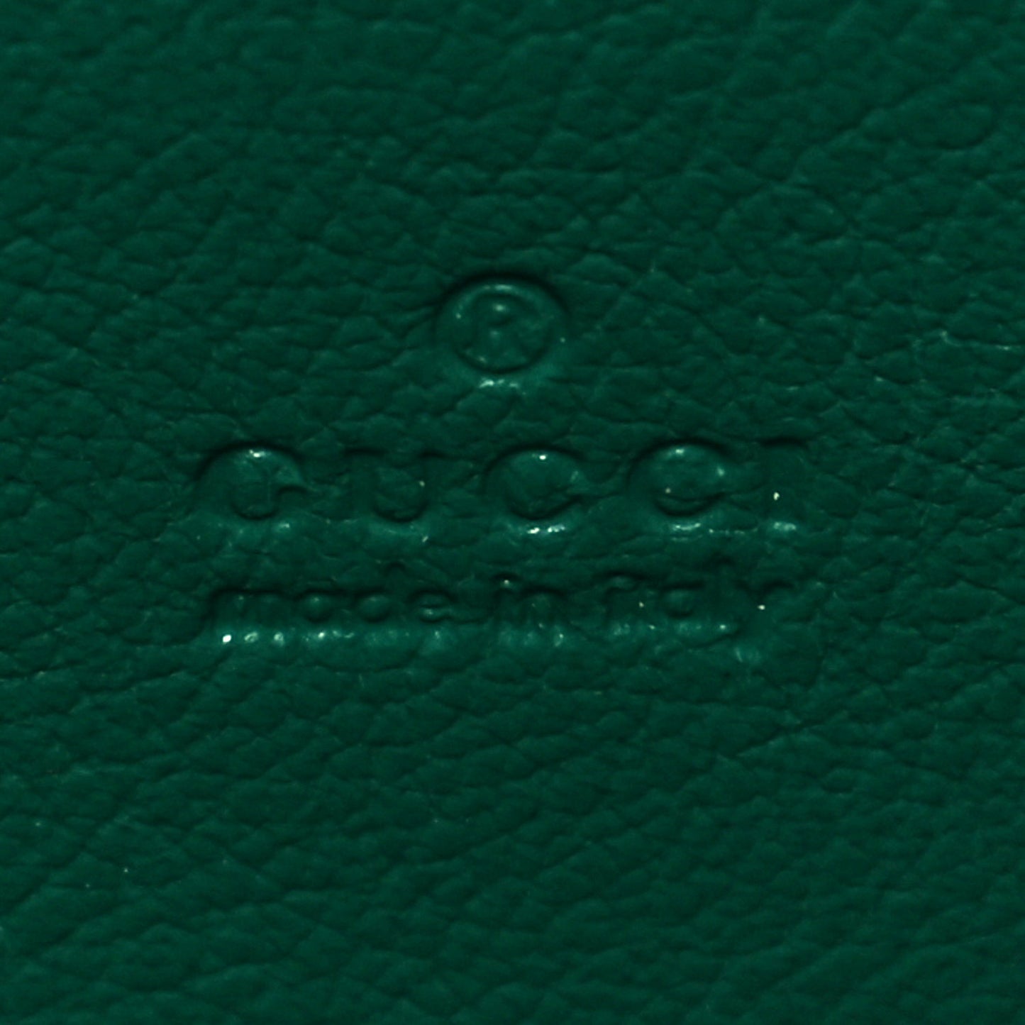 Azalea Calfskin Enamel Matelasse Diagonal Torchon GG Marmont Chain Wallet New Shamrock Emerald