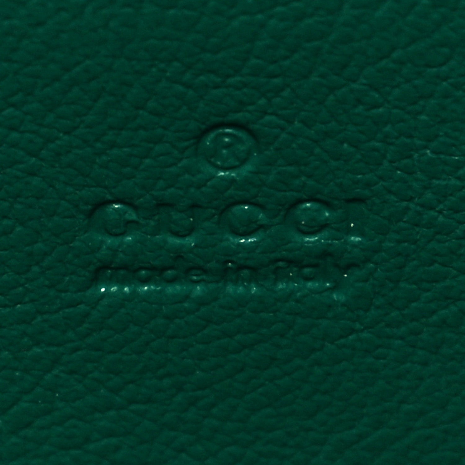 Gucci Azalea Calfskin Enamel Matelasse Diagonal Torchon GG Marmont Chain Wallet New Shamrock Emerald 10 of 10