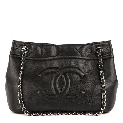 Chanel Caviar CC Timeless Soft Tote Black 1 of 8