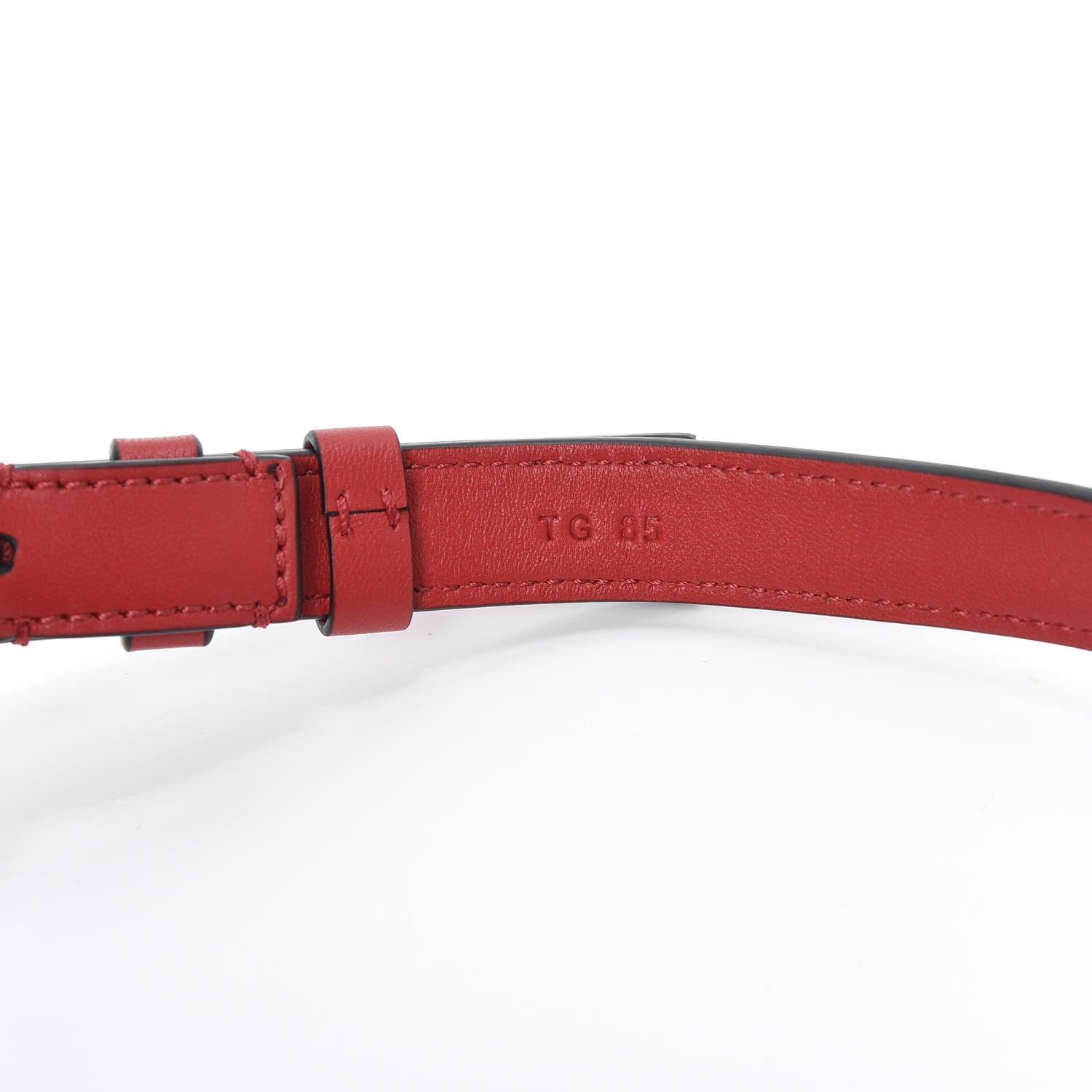 Valentino Garavani Nappa Rockstud Spike Belt Bag Rouge Pur 5 of 9