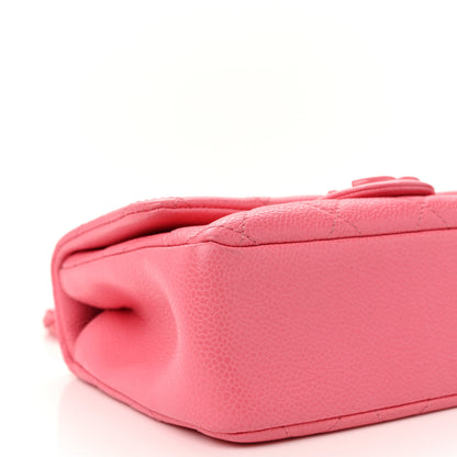 Chanel Caviar Quilted Mini Incognito Square Flap Pink 9 of 10