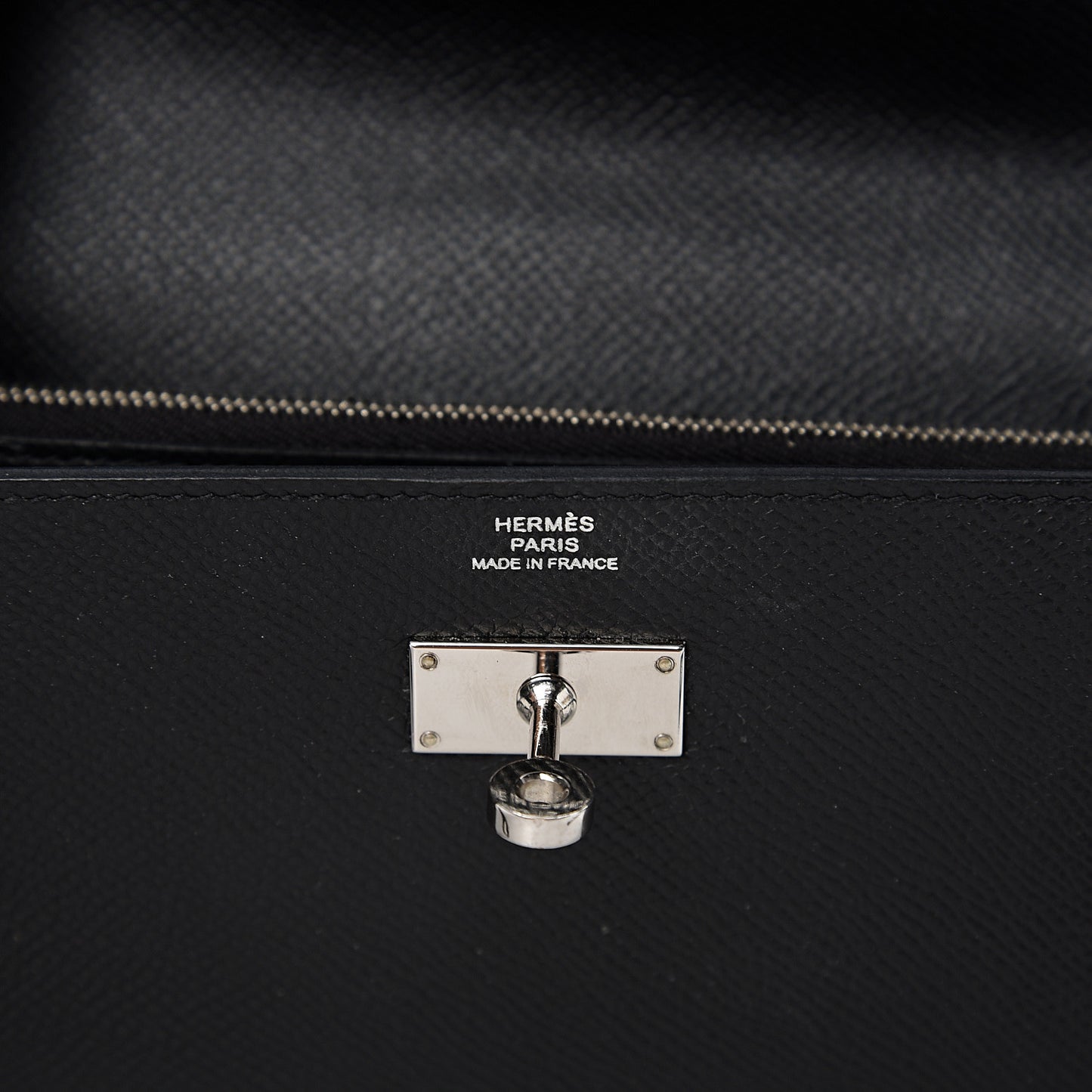 Epsom Kelly Longue Wallet Black