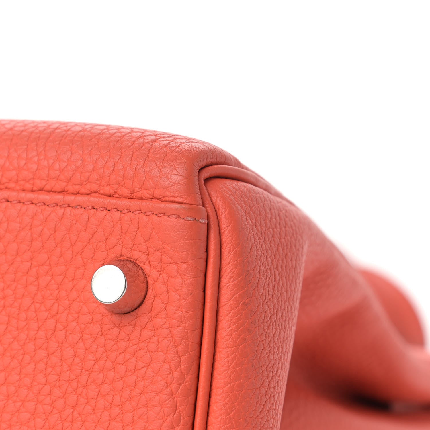 Hermes Togo Kelly Retourne 28 Poppy Orange 12 of 22