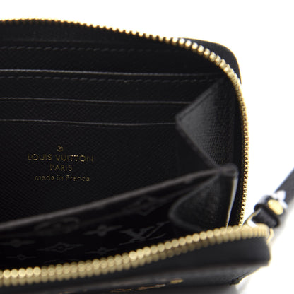 Louis Vuitton Monogram Giant Jungle Zippy Coin Purse Black 6 of 7