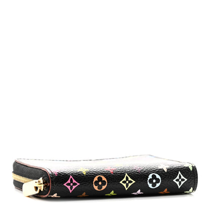 Louis Vuitton Monogram Multicolor Zippy Coin Purse Black Grenade 4 of 6