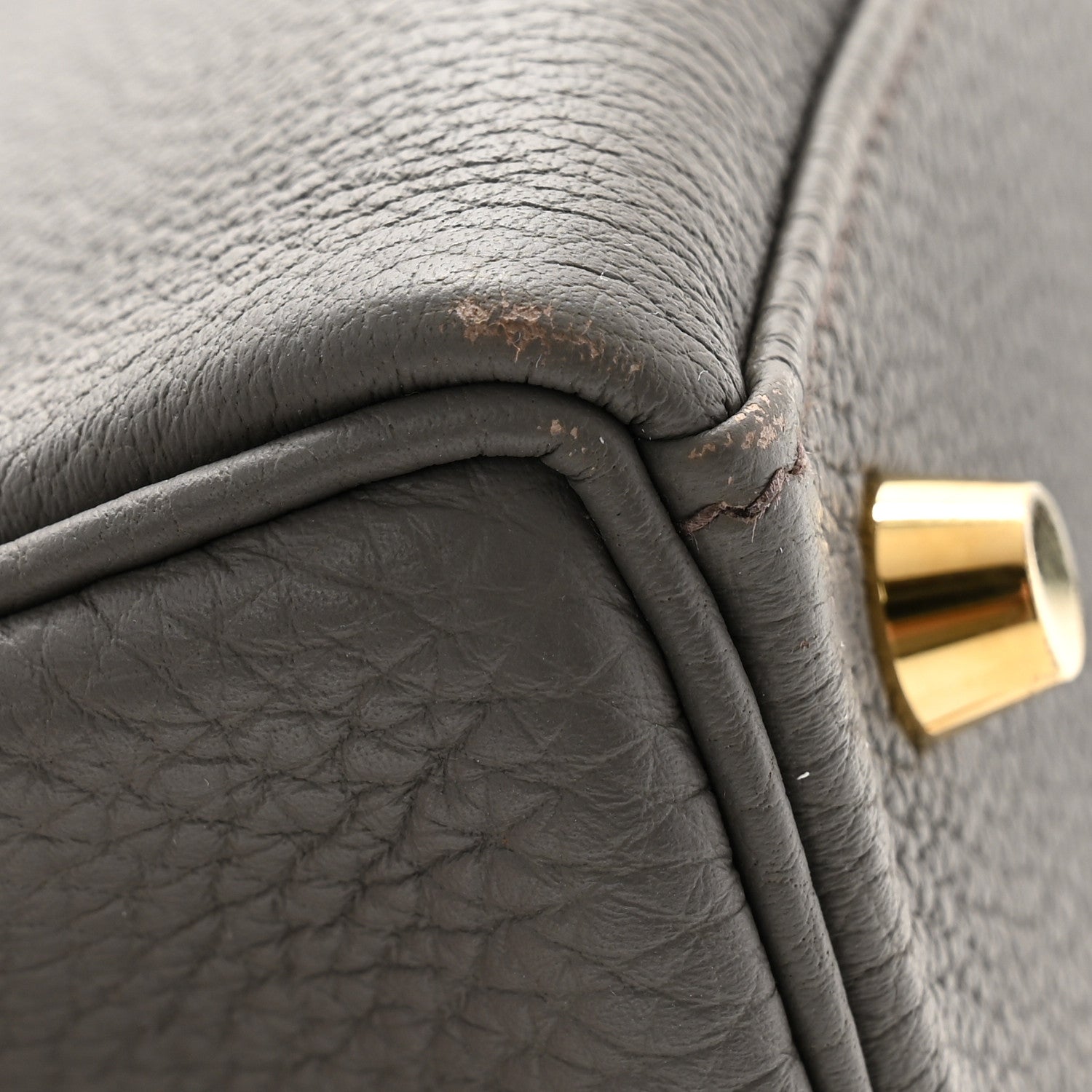 Hermes Togo Kelly Retourne 25 Etain 11 of 13