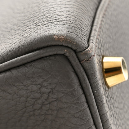 Hermes Togo Kelly Retourne 25 Etain 11 of 13